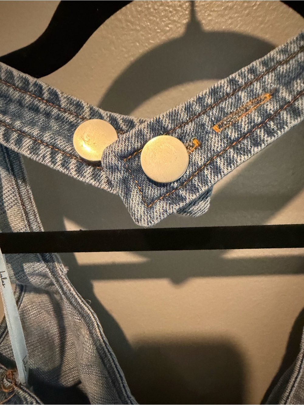 Lulu's Light Blue Denim Mini Dress - Picture 4 of 4